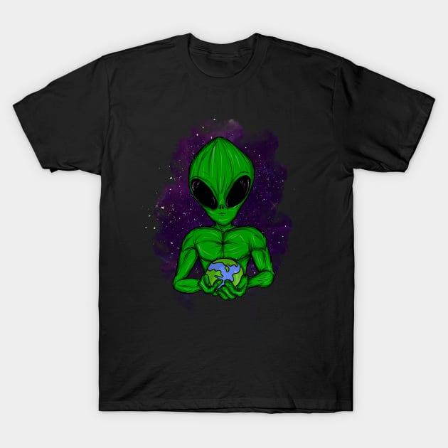 alien T-Shirt by Amartwork